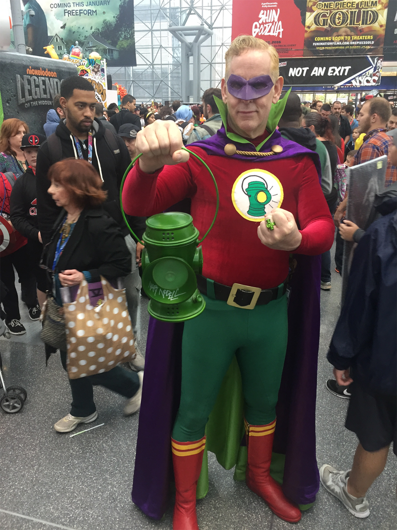 The original Green Lantern, Alan Scott